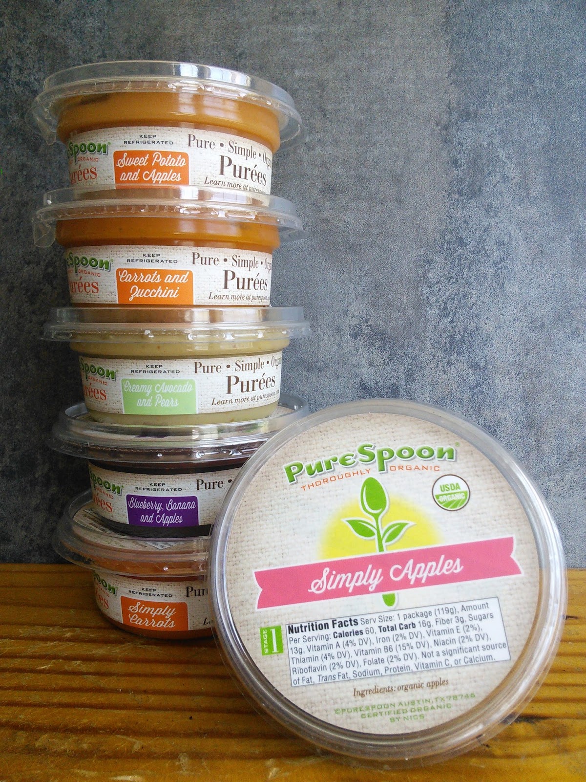 Pure spoon deals organic baby food